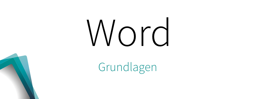 Word – Grundlagen